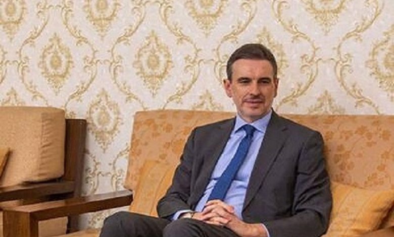 تبریک آنتونیو گاسپار سفیر اسپانیا در ایران به مسئولان جشنواره موسیقی فجر