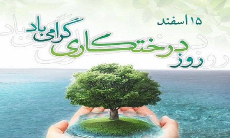 روز درخت کاری گرامی باد