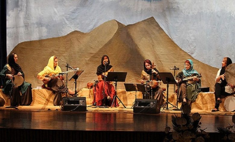 کنسرت موسیقی گروه «نوای نگاه» ویژه بانوان