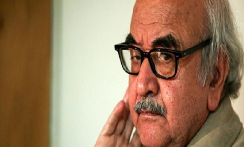 ملاقات سخنگوی دولت با استاد شفیعی کدکنی درروز عطار نیشابوری